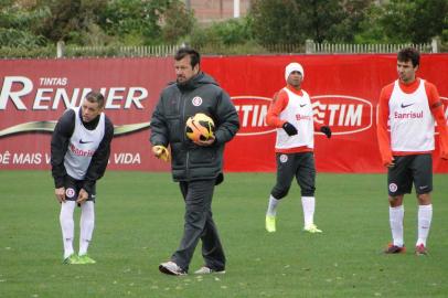 dunga, d'alessandro, inter, jorge henrique, scocco, treino, futebol