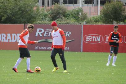 damião, leandro damião, forlán, inter, treino, ct, parque gigante, futebol