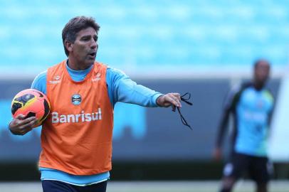 renato, portaluppi, grêmio, treino, arena