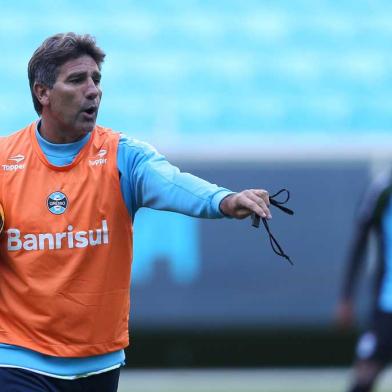 renato, portaluppi, grêmio, treino, arena