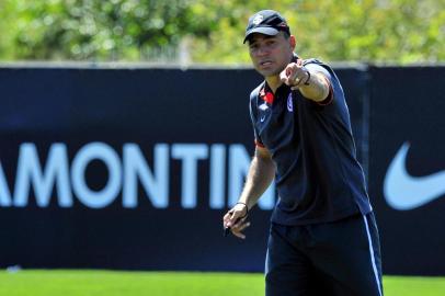  Último treino do Inter antes do confronto com o Flamengo, na quinta, pelo Brasileirão.