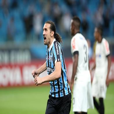  

Jogasdor Barcos abre o placar Grêmio 1 x 0 Corinthians
PORTO ALEGRE,RS,Brasil, 16-10-2013 - Campeonato Brasileiro - 29ª rodada, Grêmio x Corinthians na Arena do Grêmio.( Foto:RICARDO DUARTE/AGÊNCIA RBS)