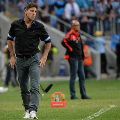  

PORTO ALEGRE, RS, BRASIL - 17-11-2013 - Brasileirão 35ª Rodada, jogo Grêmio e Flamengo na Arena POA (FOTO: BRUNO ALENCASTRO/AGÊNCIA RBS, ESPORTE)