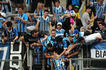 brasileirão - arena - grêmio x flamengo - maxi rodríguez