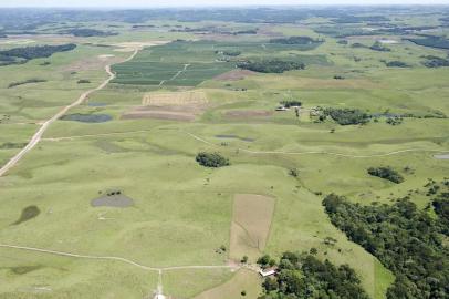 Área do aeroporto em Vila Oliva