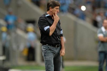  

PORTO ALEGRE, RS, BRASIL ¿ 01-12-2013 ¿ Brasileirão, 37ª Rodada Grêmio e  Goiás na Arena do Grêmio. Rentao Portaluppi (FOTO: RICARDO DUARTE/AGÊNCIA RBS, ESPORTE)