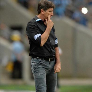  

PORTO ALEGRE, RS, BRASIL ¿ 01-12-2013 ¿ Brasileirão, 37ª Rodada Grêmio e  Goiás na Arena do Grêmio. Rentao Portaluppi (FOTO: RICARDO DUARTE/AGÊNCIA RBS, ESPORTE)