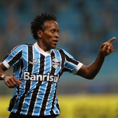  PORTO ALEGRE, RS, BRASIL - 07-09-2013 - Jogo na Arena entre Grêmio e Portuguesa. Jogador Zé Roberto (FOTO: DIEGO VARA/AGÊNCIA RBS/ESPORTES)