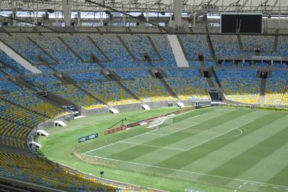 Fotos do Maracanã antes da partida Botafogo x Criciúma