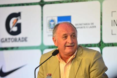 Palestra do técnico Luis Felipe Scolari no Footcon. footcon, felipão, técnico, luis felipe scolari, palestra, seleção brasileira. 