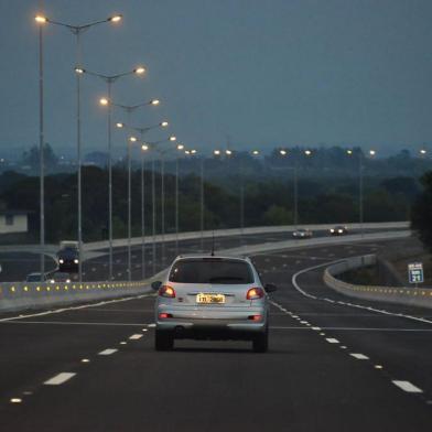  

Movimentação de saída da Capital às 6h30min na freeway e Rodovia do Parque