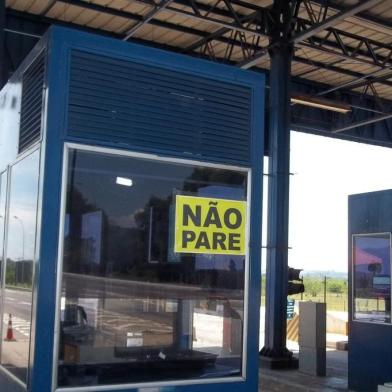 metrovias, encerra atividades, pedágio, viamão, águas claras, sinalização, cabine