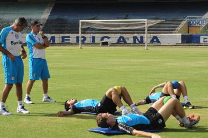 grêmio, treino, futebol, maxi rodríguez