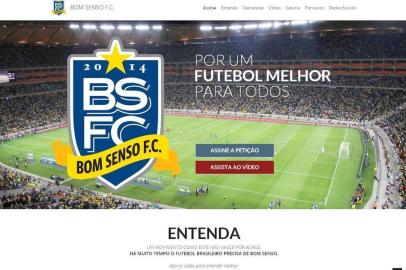 Bom Senso FC, movimento dos jogadores profissionaism lança site oficial. foto Reprodução/Bom Senso FC