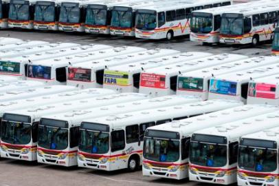 greve - ônibus - Porto Alegre