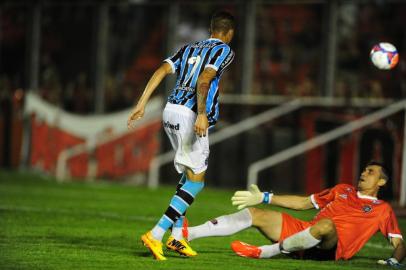  

PELOTAS, RS, BRASIL ¿ 29-01-2014 ¿ Gaúchão 4ª Rodada, Jogo no Estádio Bento Freitas. Brasil de Pelotas e Grêmio (FOTO: FERNANDO GOMES/AGÊNCIA RBS, ESPORTE)