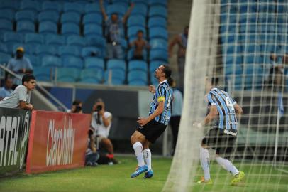  

PORTO ALEGRE, RS, BRASIL - 05-02-2014 - 6ª Rodada do Gaúchão, jogo Grêmio e Veranópolis na Arena do Grêmio, (FOTO: MAURO VIEIRA/AGÊNCIA RBS, ESPORTE)