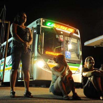 PORTO ALEGRE: 13º dia de greve geral dos rodoviários. Na foto, a fachada da empresa Unibus.