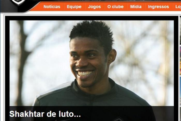 Reprodução / Site Shakhtar Donetsk