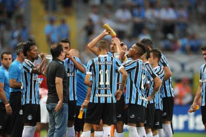  

PORTO ALEGRE, RS, BRASIL ¿ 09-02-2014 - Clássico Gre-Nal 399, na Arena do Grêmio (FOTO: MAURO VIEIRA/AGÊNCIA RBS, ESPORTE)