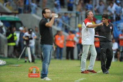  

PORTO ALEGRE, RS, BRASIL ¿ 09-02-2014 - Clássico Gre-Nal 399, na Arena do Grêmio, Abel Braga (FOTO: MAURO VIEIRA/AGÊNCIA RBS, ESPORTE)