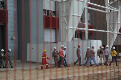  

PORTO ALEGRE,BRASIL,RS - 14/02/2014 - Vistoria do estádio Beira-rio.(FOTO:MAURO VIEIRA/AGÊNCIA RBS)