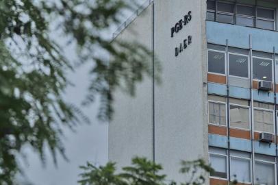  PORTO ALEGRE, BRASIL - Degradação do prédio do Daer em Porto Alegre. (FOTO: LAURO ALVES/POLÍTICA)