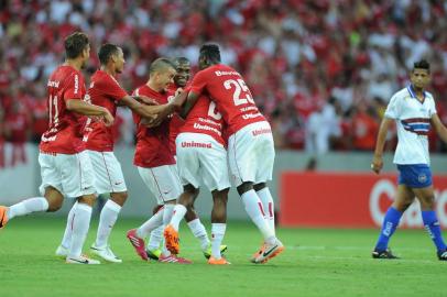  PORTO ALEGRE, RS, BRASIL, 15-02-2014: Jogo entre Inter e Caxias válido pela 8ª rodada do Gauchão, na abertura do Estádio Beira-Rio. (Foto: Mauro Vieira/Agência RBS, ESPORTES)
