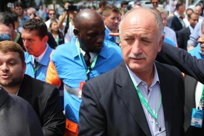  

FLORIANÓPOLIS - SC - BRASIL (19/02/2014). Team Workshop da FIFA no Costão do Santinho. Luiz Felipe Scolari, técnico do Brasil.l (FOTO: ALVARÉLIO KUROSSU/AGÊNCIA RBS)