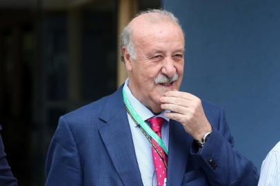  

FLORIANÓPOLIS - SC - BRASIL (18/02/2014). Team Workshop da FIFA no Costão do Santinho. Vicente Del Bosque, técnico da Espanha. (FOTO: ALVARÉLIO KUROSSU/AGÊNCIA RBS)