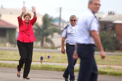  

Embarque da Presidente da República Dilma Russeff no Aeroporto Regional de Caxias do Sul.