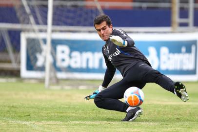 marcelo grohe, treino, grêmio, futebol, estádio olímpico