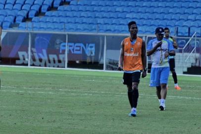 treino grêmio - wendell - arena