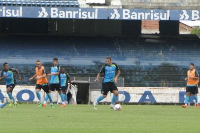 grêmio, edinho, treino