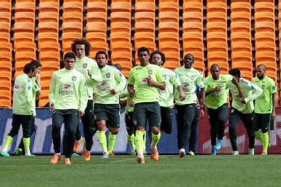 Treino da Seleção Brasileira