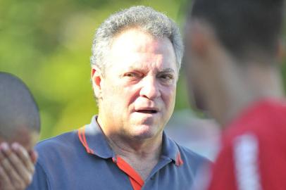  

SÃO LEOPOLDO, RS, BRASIL - 09-03-2014 - Aimoré e Inter. Partida no Estádio Cristo Rei, em São Leopoldo, Técnico Abel Braga (FOTO: LAURO ALVES/AGÊNCIA RBS, ESPORTE)