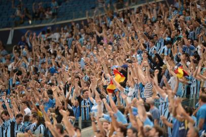  

PORTO ALEGRE, RS, BRASIL ¿ 01-12-2013 ¿ Brasileirão, 37ª Rodada Grêmio e Goiás na Arena do Grêmio, comemoração do gol, Barcos (FOTO: RICARDO DUARTE/AGÊNCIA RBS, ESPORTE)