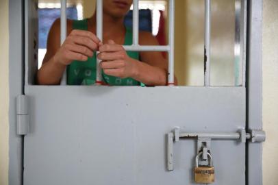  

Menores infratores da unidade Carlos Santos, na Fase, em Porto Alegre.
Indexador: Diego Vara