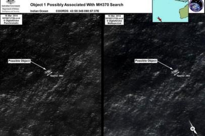  

O primeiro-ministro australiano, Tony Abbot, anunciou nesta quinta-feira que satélites avistaram dois objetos "possivelmente relacionados" com o voo MH370 da Malaysia Airlines, desaparecido misteriosamente há 12 dias.