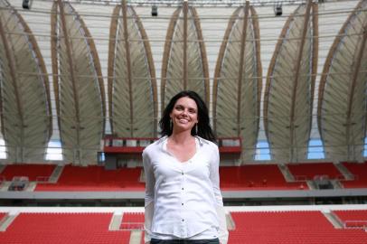  A arquiteta responsável pela reforma no estádio Beira-Rio, Diana Oliveira.Indexador: Diego Vara