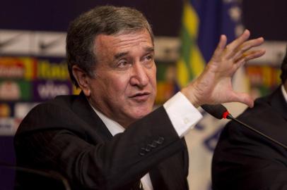 Carlos Alberto Parreira, coordenador técnico da Seleção Brasileira