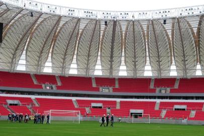  

PORTO AELGRE , RS , BRASIL , 21-03-2014 Vistoria da Fifa no Estádio Beira-Rio. ( FOTO : FERNANDO GOMES / AGENCIA RBS / ESPORTES )