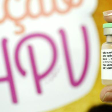  

JARAGUÁ DO SUL, SC, BRASIL, 11-03-2014: Vacina contra o HPV já começou em Jaraguá do Sul. (FOTO: GERMANO RORATO/AGÊNCIA RBS, GERAL)