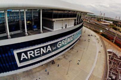 arena do grêmio - estádio - rampas