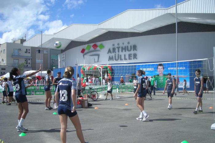 Secel busca recursos para reforma da Arena Jaraguá e Ginásio Arthur Müller  - JDV