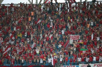  PORTO ALEGRE, RS, BRASIL, 30-03-2014:Campeonato Gaúcho - primeiro jogo da final (Gre-Nal 400), Grêmio x Inter na Arena.(Foto:Diego Vara/Agência RBS)