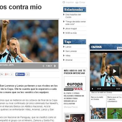 RDGOL - Jornal Olé analisa Grêmio