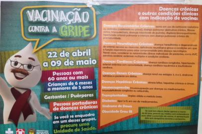 Rdgol - Cartaz campanha vacinação gripe