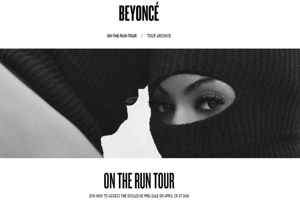 Reprodução/beyonce.com