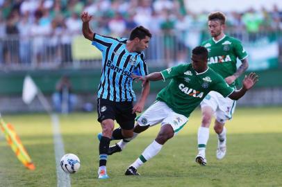  

CHAPECÓ, SC, BRASIL - 11/05/2014 - Chapecoense x Grêmio - Foto: CRISTIANO ESTRELA / AGÊNCIA RBS